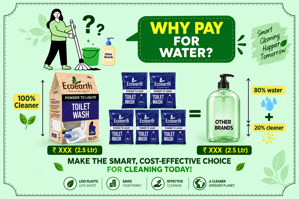 Toilet Wash Combo Pack