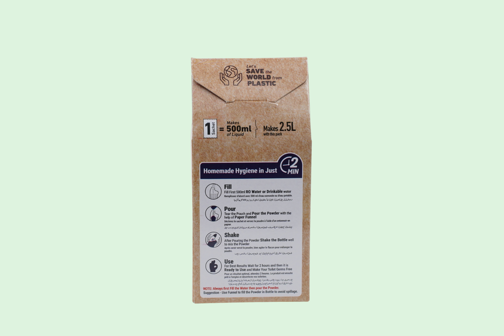 Toilet Wash Refill Pack